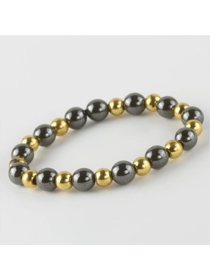 Zero Land Streozd Hematit Doğaltaşlı Bileklik-K