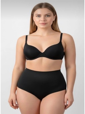Kısa Slip Toparlayıcı Bel Dikişsiz Lazer Kesim Kadın Korse