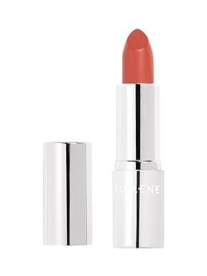 Indispensablely Lumene Luminous Moisture Lipstick Parlak Bitişli Nemlendirici Etkili Ruj 02 Autumn Kiss