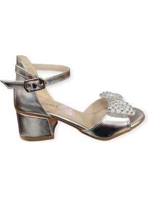 Minican OB-620-26Y Topuklu Çocuk Abiye Sandalet