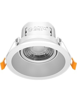 Cob LED Sıva Altı Yuvarlak Beyaz Kasa 8W 4000K Goya