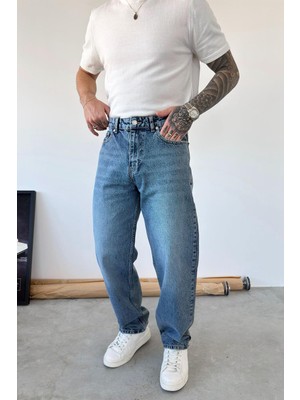 HAFKA Buz Mavi Basic Regular Pantolon