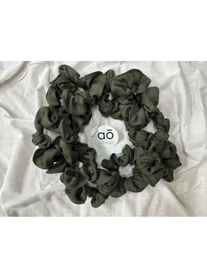 Aslı Özgün 10'lu Scrunchie Saç Toka Seti (Kına, Nişan, Özel Günler Için Hediyelik)