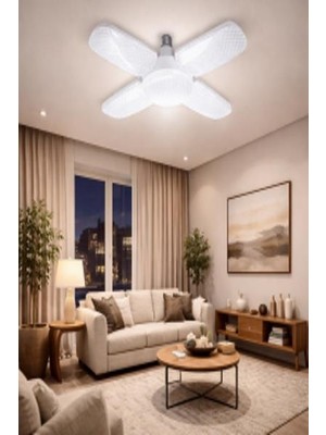 Cata CT-1150 Pervane Ampul Beyaz Işık 6400K 52W