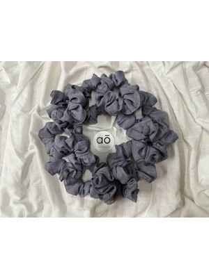 Aslı Özgün 10'lu Scrunchie Saç Toka Seti (Kına, Nişan, Özel Günler Için Hediyelik)