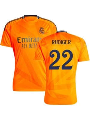 R.madridd 2024-25 Yeni Sezon Antonio Rudiger Deplasman Forması