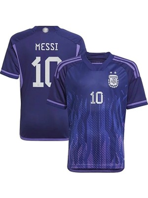 2022 Qatar Dünya Kupası Arjantin Lionel Messi Forması