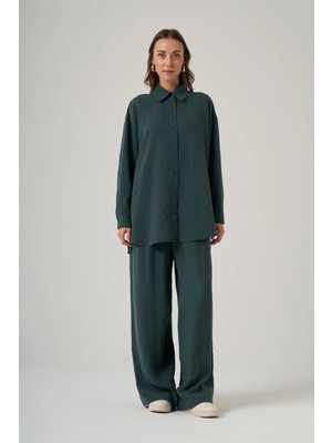 Nuss 1081 Basic Çizgili Takım-Jungle