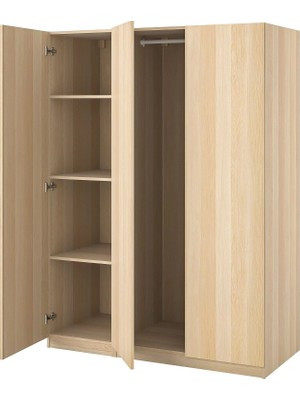IKEA Meşe Şık Kapaklı Gardırop
