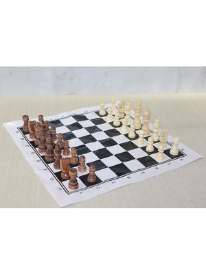 Indispensablely Ahşap Satranç Taşı 10 cm ALK4017