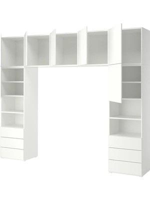 IKEA Beyaz Fonksiyonel Kapaklı Gardırop