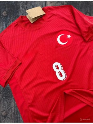 Türkiye Euro 2024 A.r.d.a-Güler Iç Saha Forması (Red)