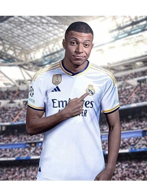 Real Madrid 2023/24 Yeni Sezon Kylian Mbappé Iç Saha Forması