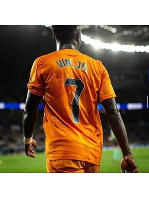 R.madridd 2024/25 Yeni Sezon Vini. Jr. Deplasman Forması (Orange)