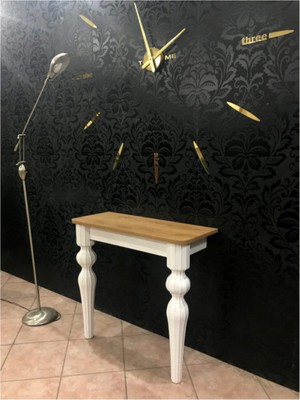 Feyza Design Kahverengi Ahşap Dresuar, 75X80 Cm, Suntalam Malzeme