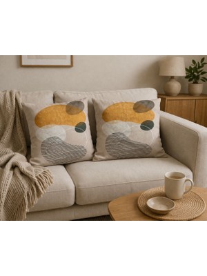 Ecem Home 2'li Kırlent Kılıfı