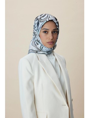 Maisa Atol Tivil Ipek Eşarp 90*90 cm - Mint Yeşili