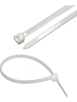 Khi-Zai Tork Beyaz Kablo Bağı 3,5X140