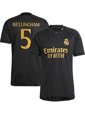 Jude Bellingham 2023-24 Sezonu R,e,a,l, M,a,d,r,i,d Alternatif Yetişkin Forması (Third)