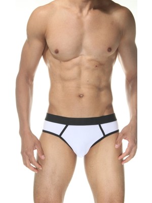 TeknoKapsül Beyaz Jkstrap Erkek Iç Giyim