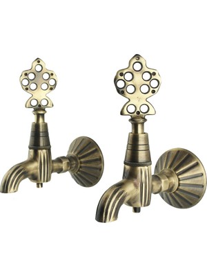 vitrinbanyo Ikili Osmanlı Musluğu Antik