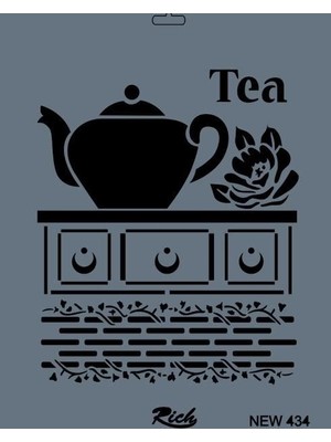 Twin Store New Seri N-434 Stencil 35X25 cm