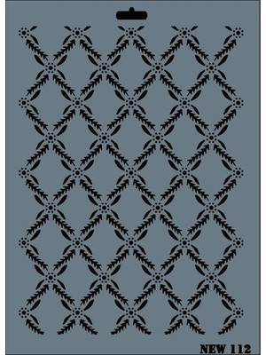 Twin Store New Seri N-112 Stencil 35X25 cm