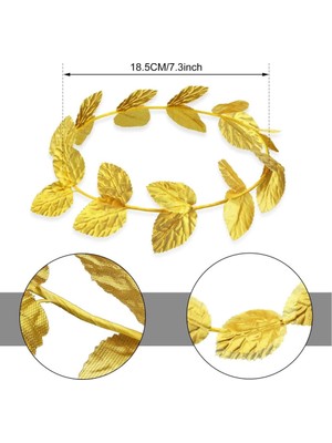 Twin Store Roma Bizans Altın Yapraklı Sezar Tacı