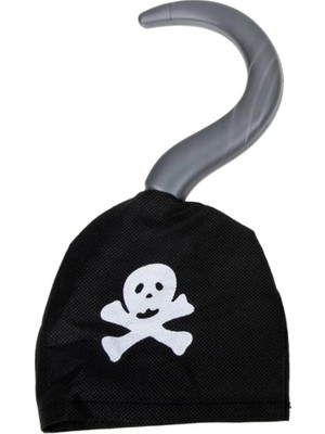 Twin Store Korsan Kancası Kumaş Malzemeden Imal Korsan Eli Arma Baskılı