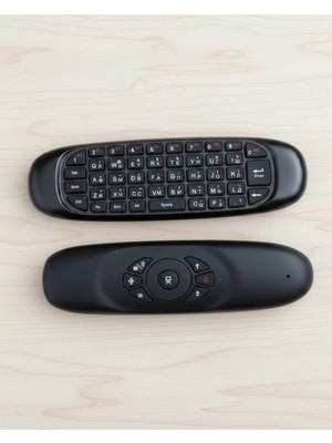Twin Store Kablosuz Air Mouse Mini Klavye Çok Fonksiyonlu