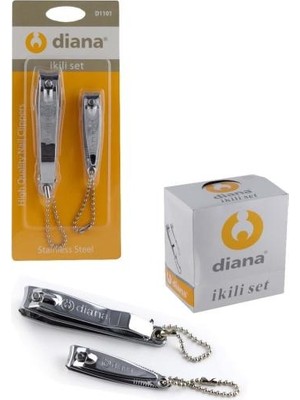 Twin Store Diana Tırnak Makası Seti 2 Li