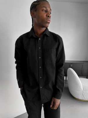 Elku Moda Erkek Oversize Keten Karışımlı Alt Üst Takım Bol Rahat Kalıp Yazlık Kombin