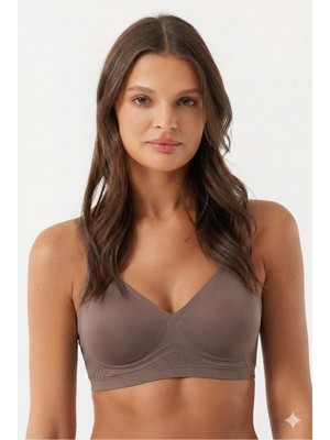 YMÇ Dikişsiz Lazer Kesim Sütyen Kusursuz Görünüm & Konfor Lazer Kesim Esnek Doku ve Ideal Destek