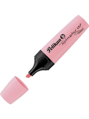 Kitabevimden Pelikan Fosforlu Kalem Pastel Pembe 490 (10 Lu Paket)