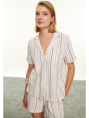 Çizgili Smart Gömlek