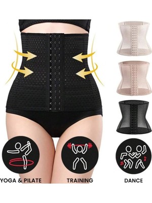 YMÇ Sıkılaştırıcı ve Toparlayıcı Lohusa Bel Korsesi Bel ŞEKILLENDIRICI-25CM Yükseklik Maksimum Konfor