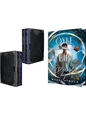 Ephesus Yayınları Kasırgaya Kanan Saka Ikili Kutu Ciltli ve Öyle Bir Uğradım 2 Yan Boyamalı Ciltli