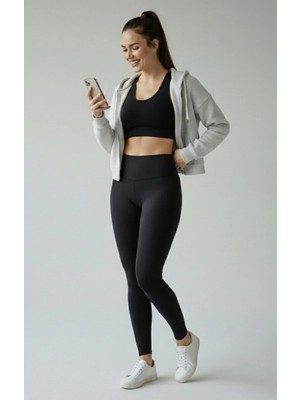 YMÇ Her Kombine Uygun Ikinci Ten Hissi Veren Premium Kalitesiyle Yüksek Bel Toparlayıcı Korse Tayt