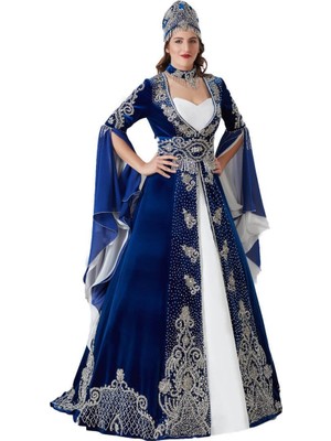 Ceyyiz Bindallı Kına Elbisesi 5 Parça Destegül