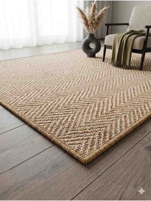 Evim Mabedim Yumuşak Bukleli Kahverengi-Bej Halı Oturma Odası Mutfak Balkon Yatak Odası Halısı