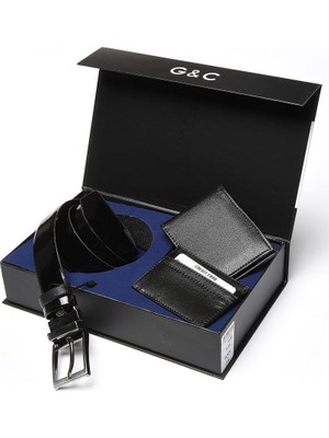 GC Terlikler Gc Kemer Cüzdan Kredi Kartlık Set 525