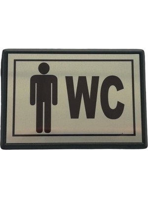 Cemax Yönlendirme Küçük Wc Bay 10X7 cm