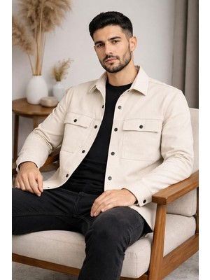 Classics Men Yxc Uzun Kol Rahat Fit Erkek Kanvas Gömlek - 7605