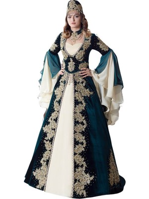 Ceyyiz 5li Bindallı Kına Elbisesi Elfida