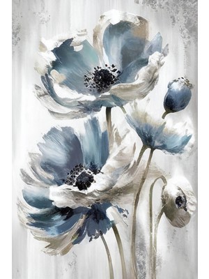 Aden Dijital Dekoratif Çiçek Kanvas Tablo