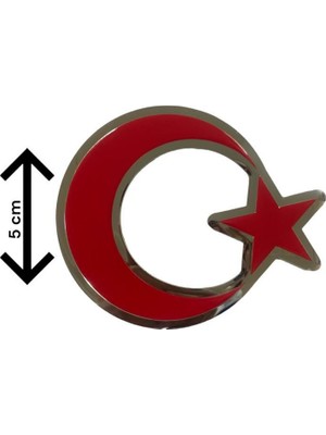 Cemax Orta Ayyıldız Çap 5 cm