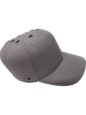 Nil Avm Darbe Emicili Şapka Baret Gri