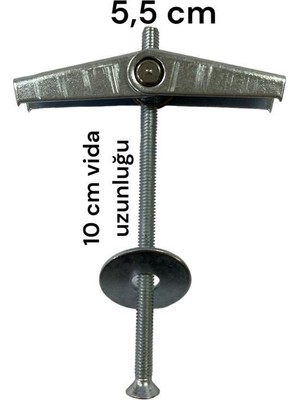 Nil Avm Alçıpan Askı Dübel Yaylı 12X95 5 Adet