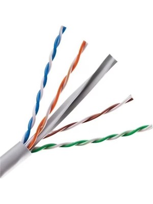 Sensei Senseı SC-500LZSH 500METRE 23AWG 350MHZ U/utp %100 Bakır Cat6 Halojen Free Grı Renk Kablo