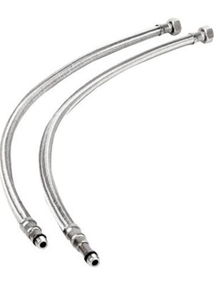 Nil Avm Batarya Flex Hortum 3/8-M10 70 cm Kısa Uç